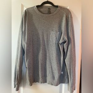 Men’s Vuori Gray Sweater - Size Medium